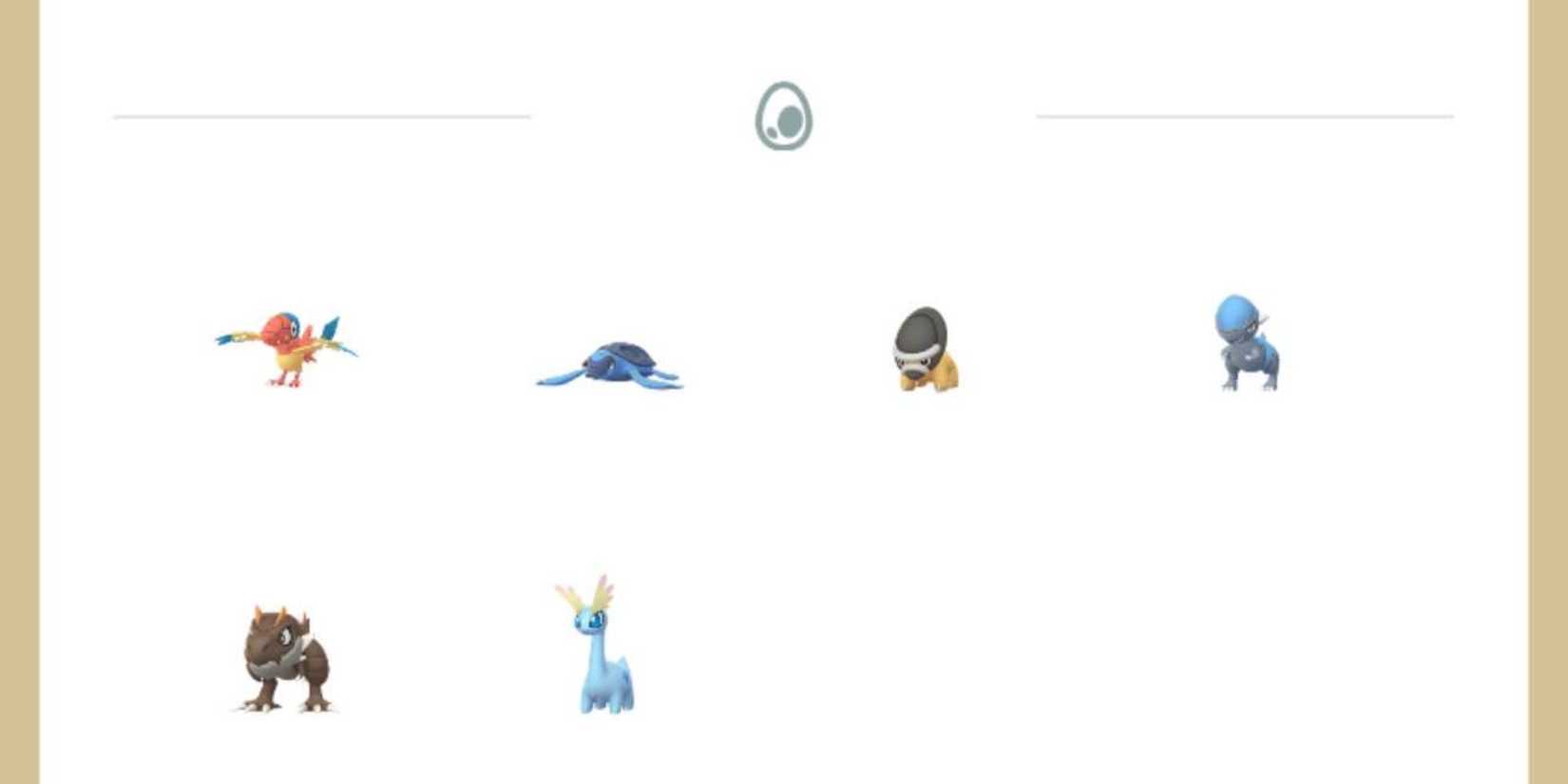 pokemon go hatchable pokemon 7km shared skies