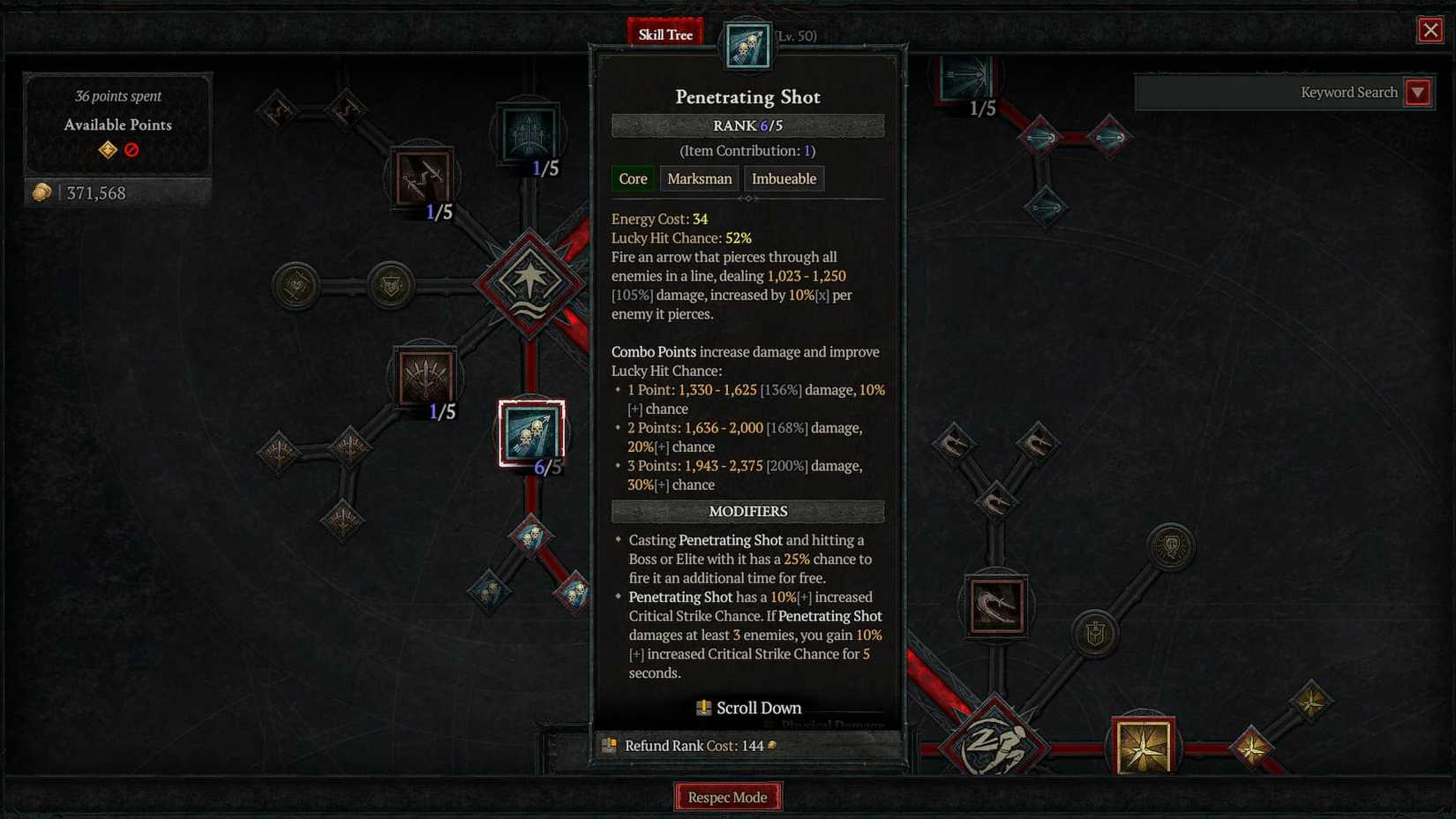 Penetrating Shot in Diablo 4 Season 5