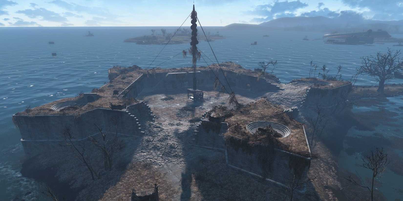 The Castle that Minutemen can use as a Settlement in Fallout 4