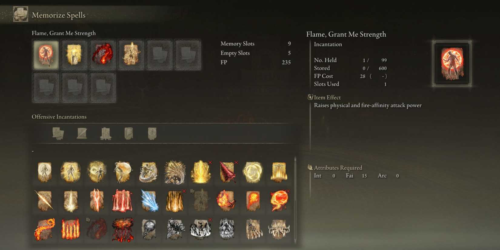 incantations for anvil hammer build in elden ring