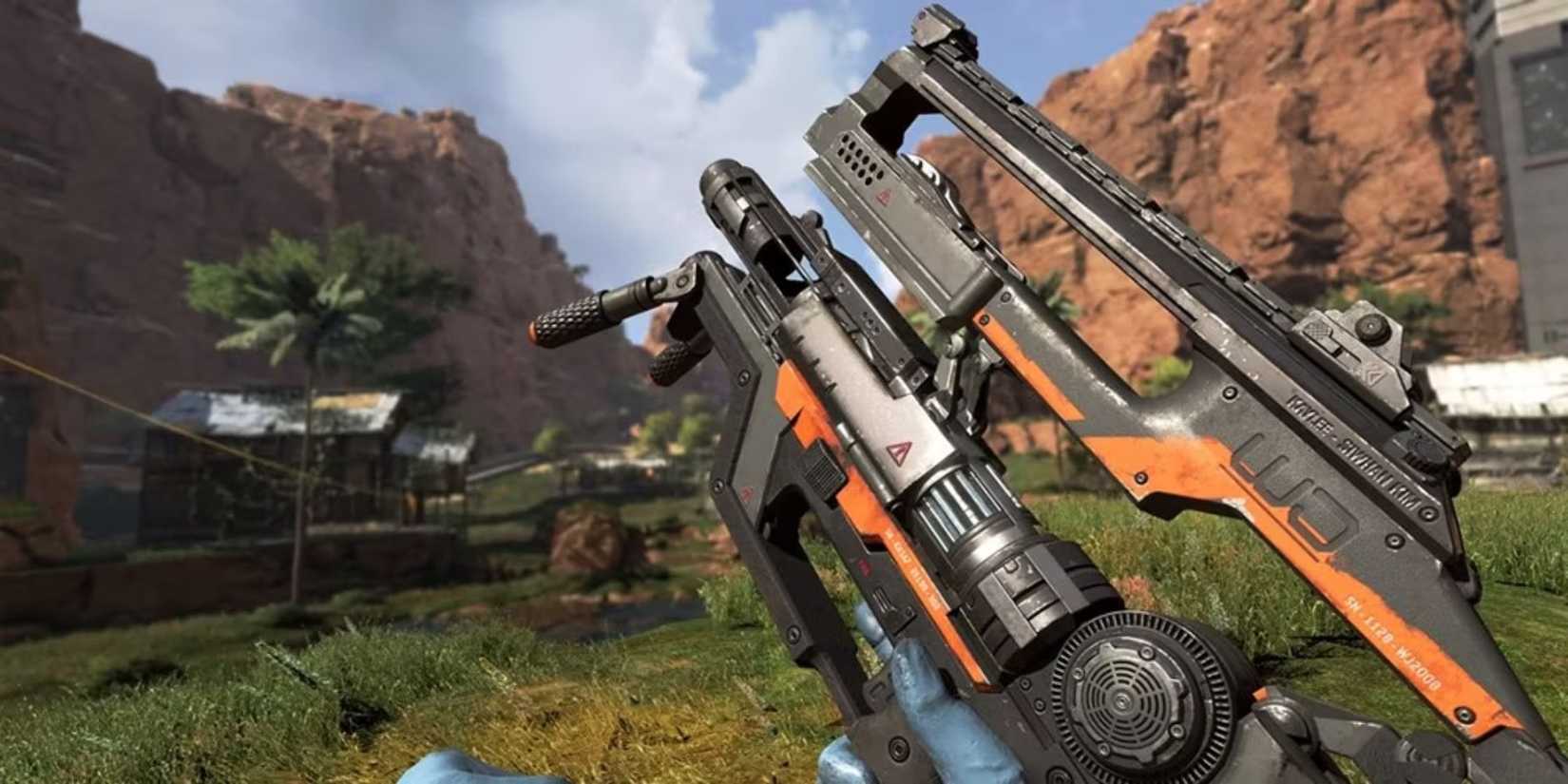 Inspecting the L Star in Apex Legends