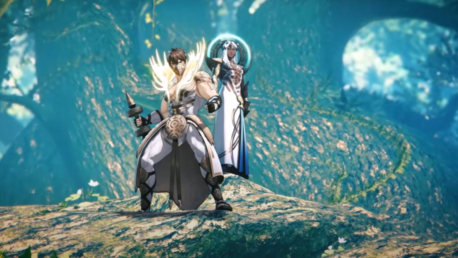 two characters from fire emblem heroes.