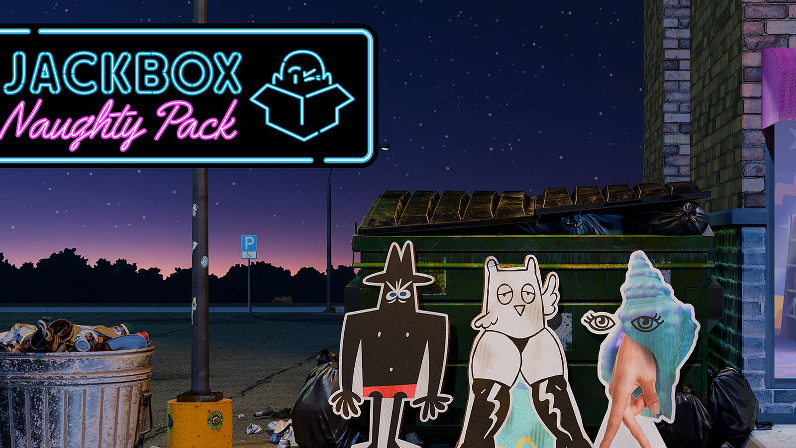 Jackbox Naughty Pack key art