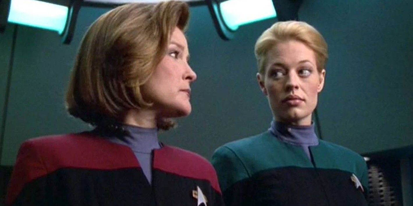 Janeway and Seven of Nine Relativity