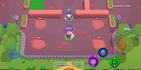 Jessie's hypercharged turret deployed in Brawl Stars