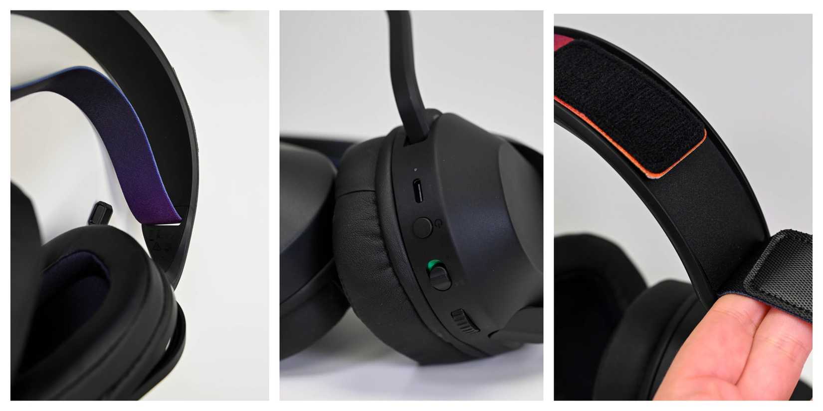 JLab Nightfall Wireless Gaming Headset design and comfort