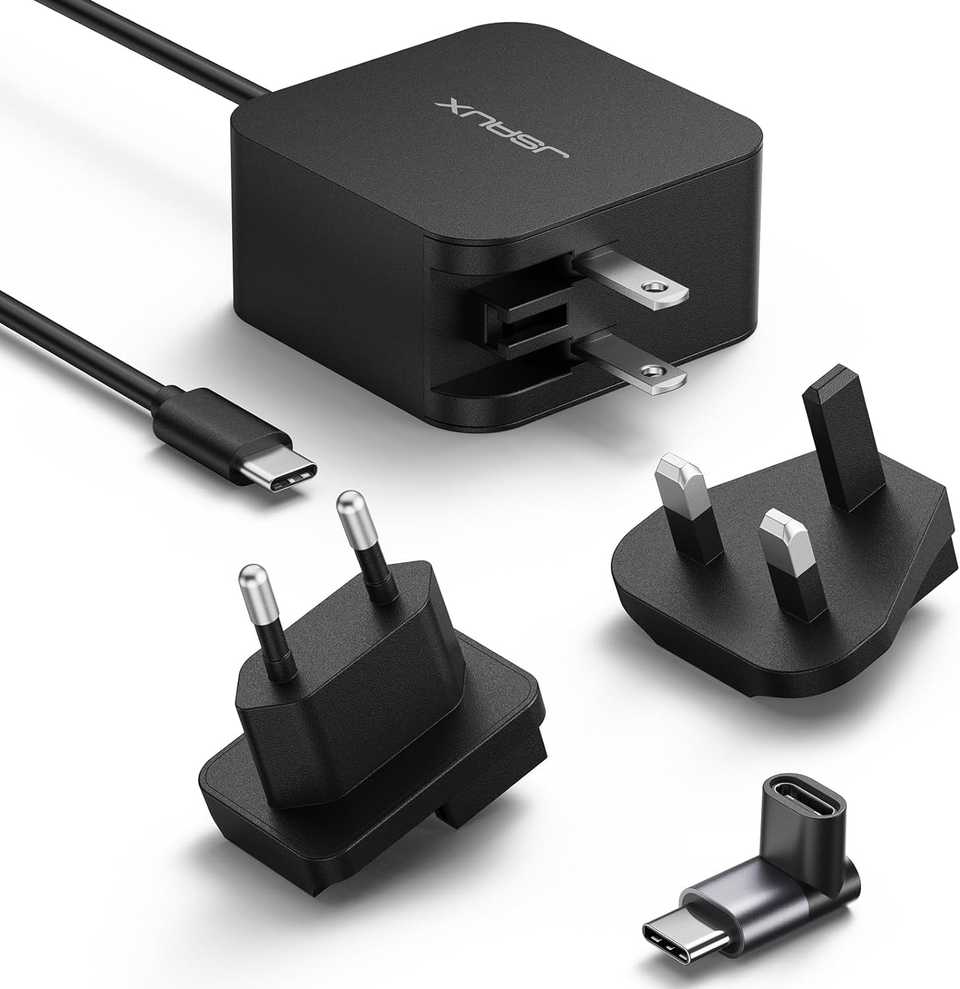 JSAUX 10FT Cable 65 Watt Laptop Wall Fast Charger