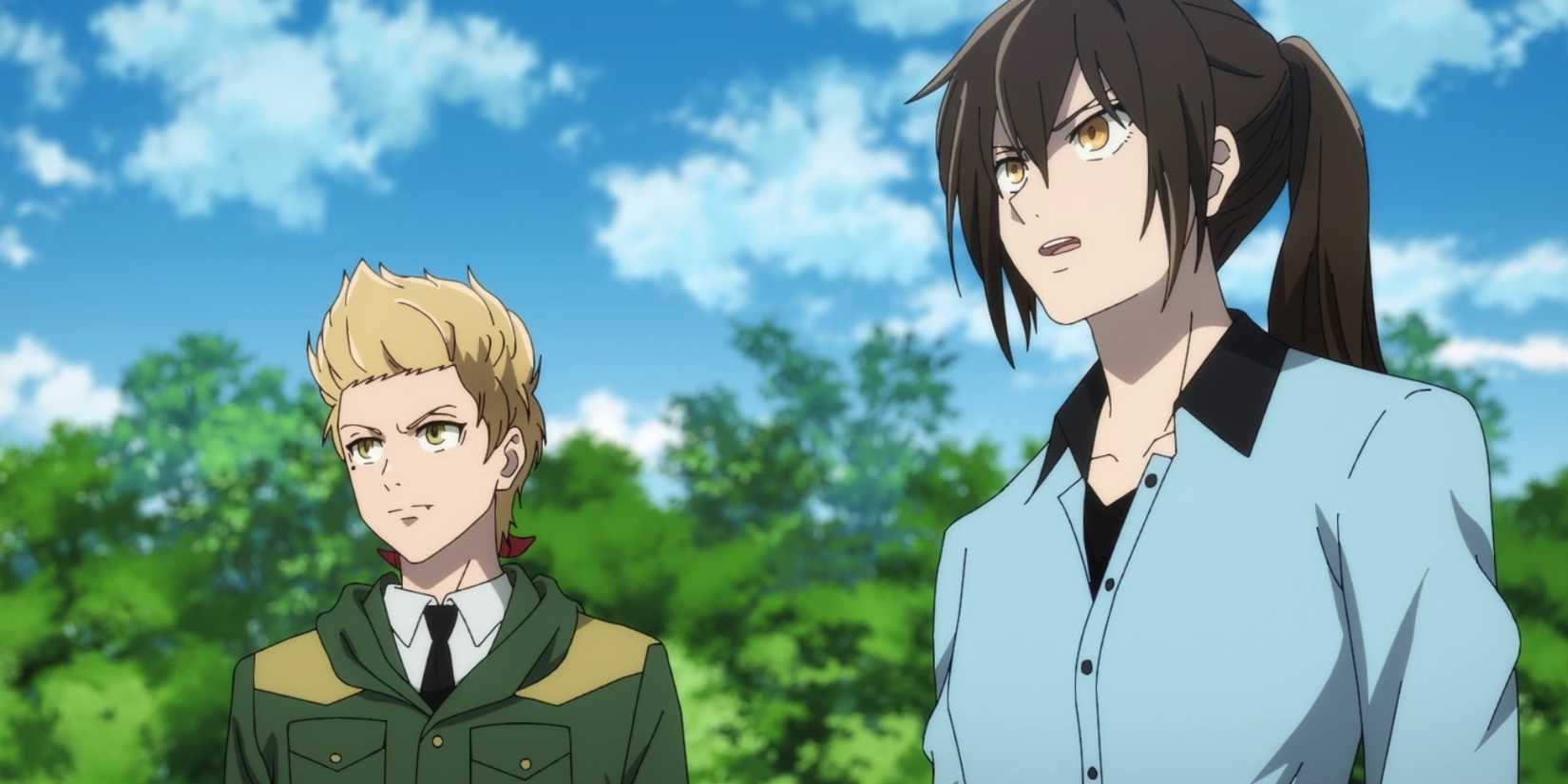 Jue Viole Grace and Ja Wangnan – Tower of God Season 2 Episode 8