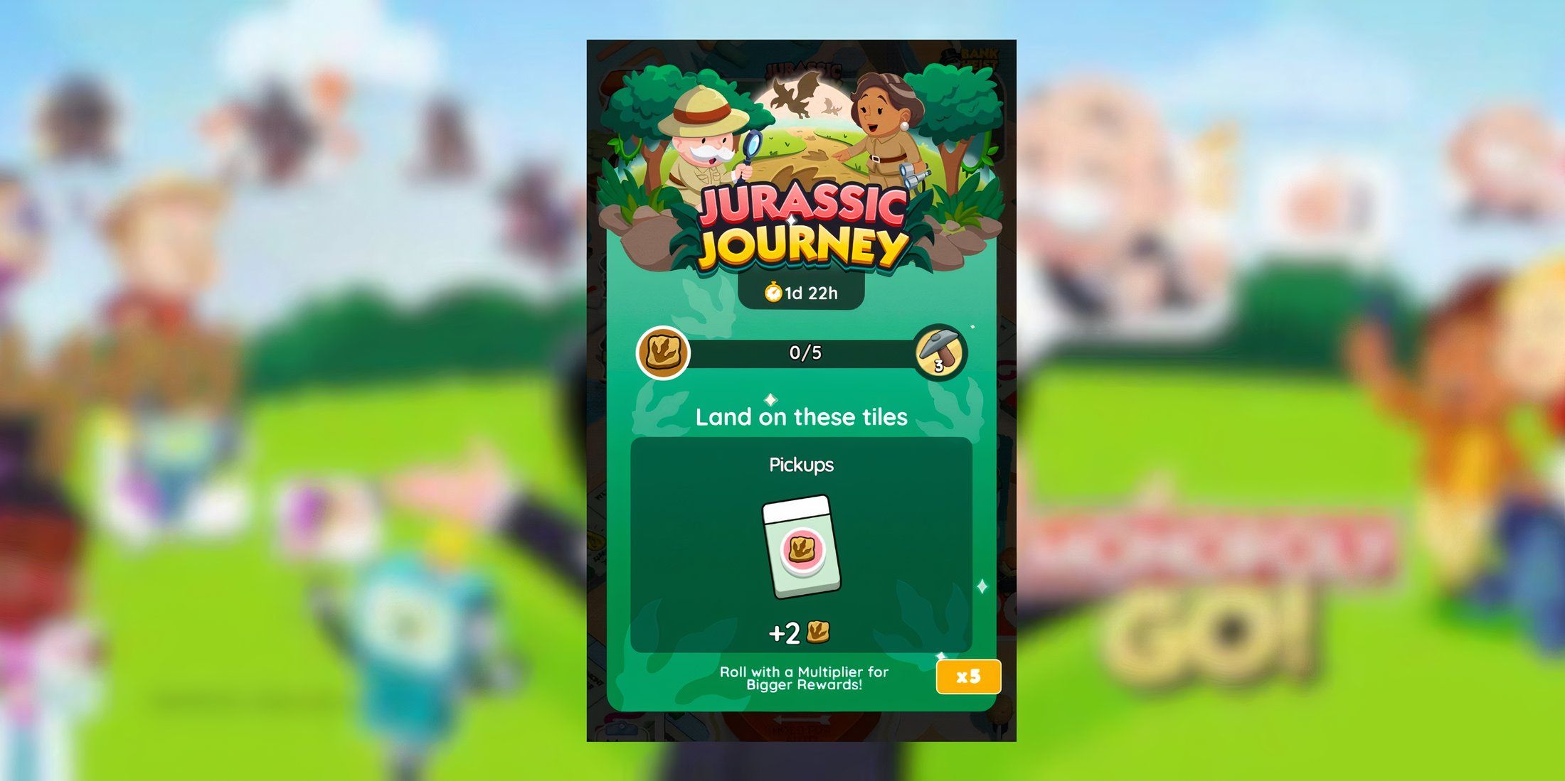 Monopoly GO: Jurassic Journey Rewards And Milestones