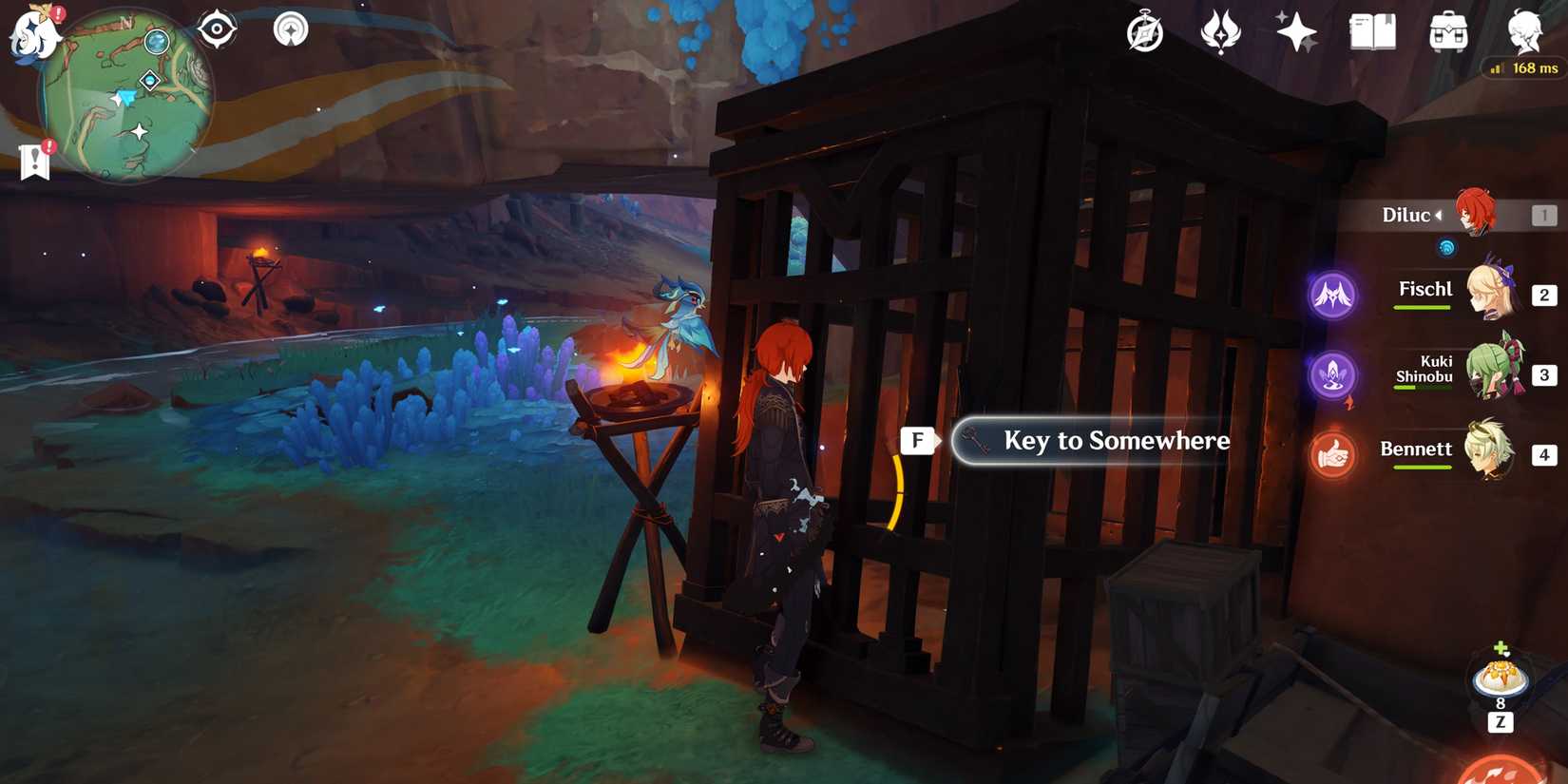 key to somewhere guide in genshin impact how to get find use 1