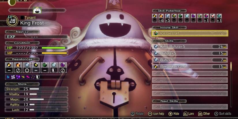 king frost shin megami tensei 5 vengeance smtv (2)