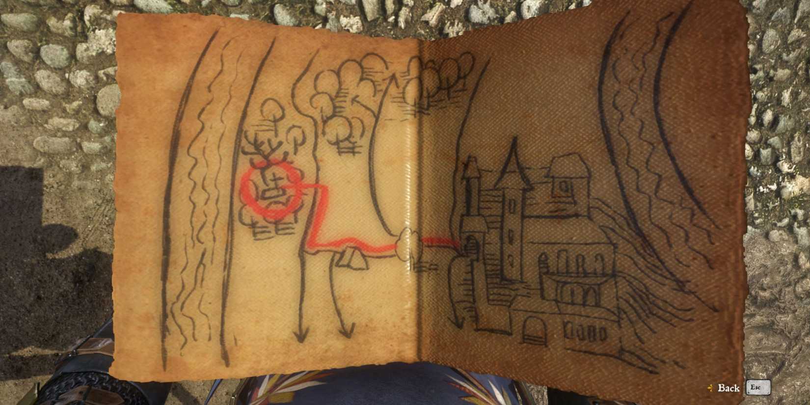 Kingdom Come Deliverance Treasure Map II