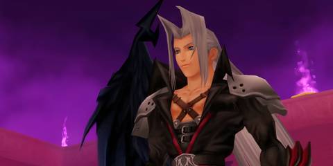 Sephiroth in Kingdom Hearts 1.