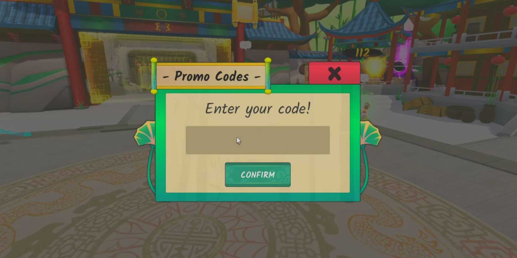Kung Fu Panda Hero Showdown the codes tab