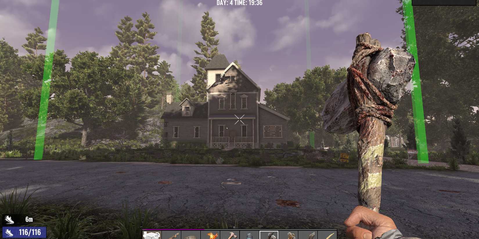 land claim block 7 days to die area