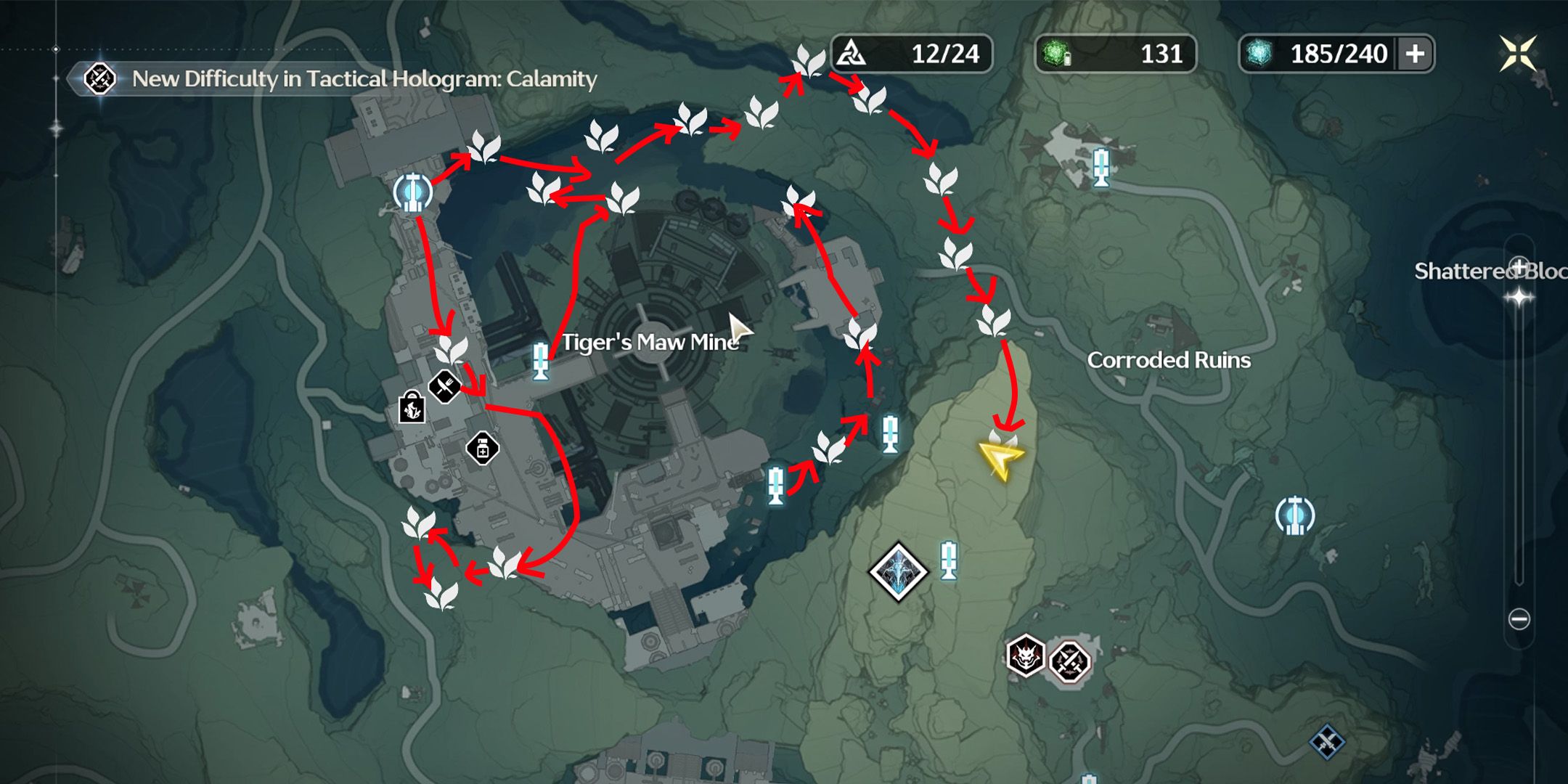 Lanternberry Locations & Farming Route In Wuthering Waves - WuWa