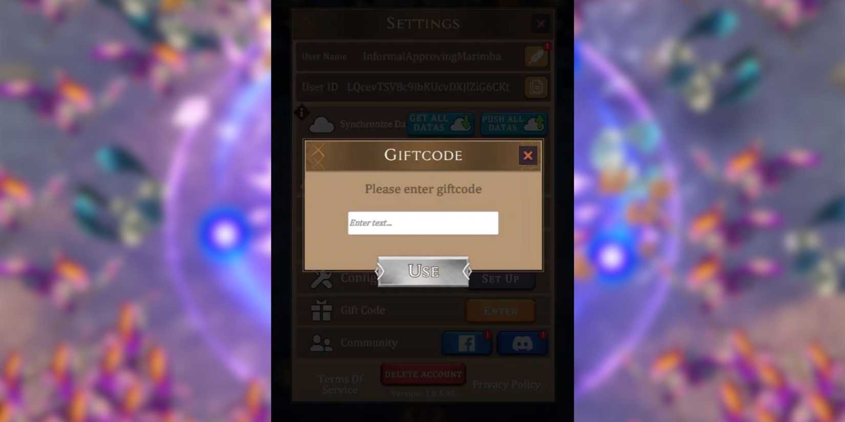 Legend of Survivors the codes tab