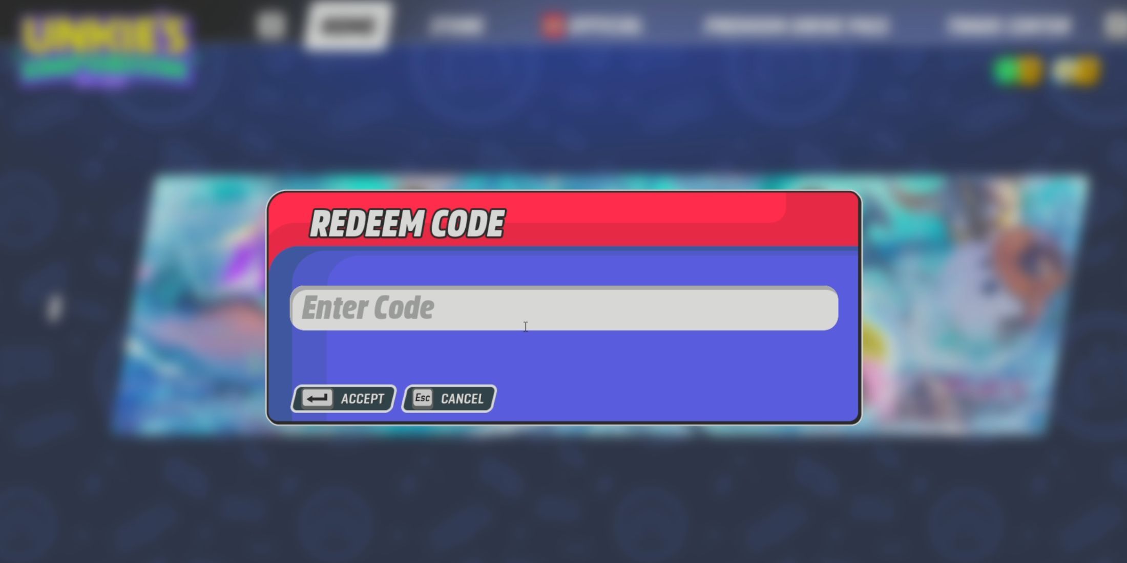 LEGO 2K Drive the codes tab