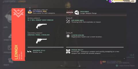 Lennox II Abilities in concord