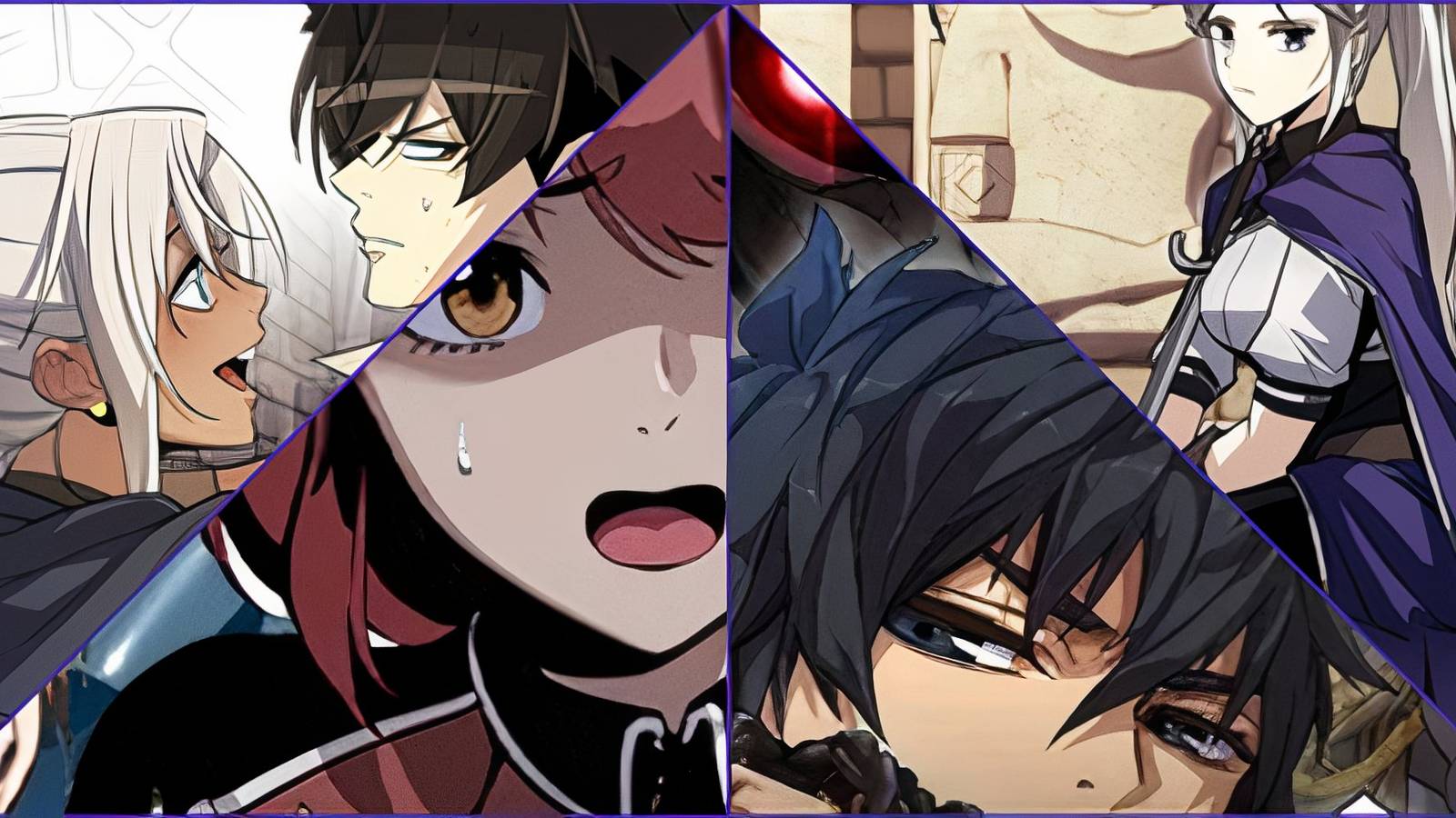 Leon and Karen Overpowered Sword, Han Hari and Leon The Knight King, Vera and Lady Elda Aire, Illaya and Airen Reformation of the Deadbeat Noble