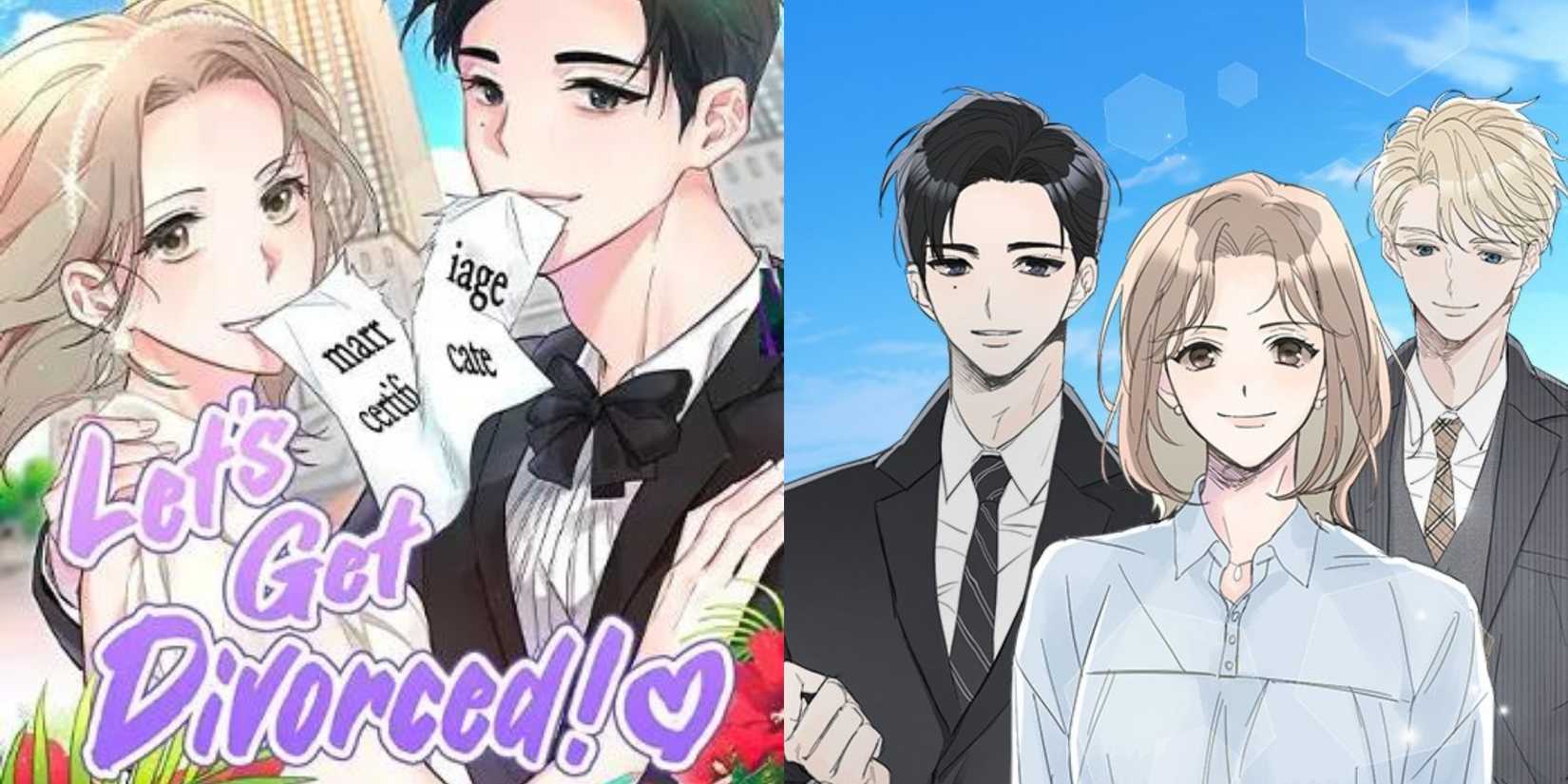 Baek-hui And Han-gyeol In Let's Get Divorced!