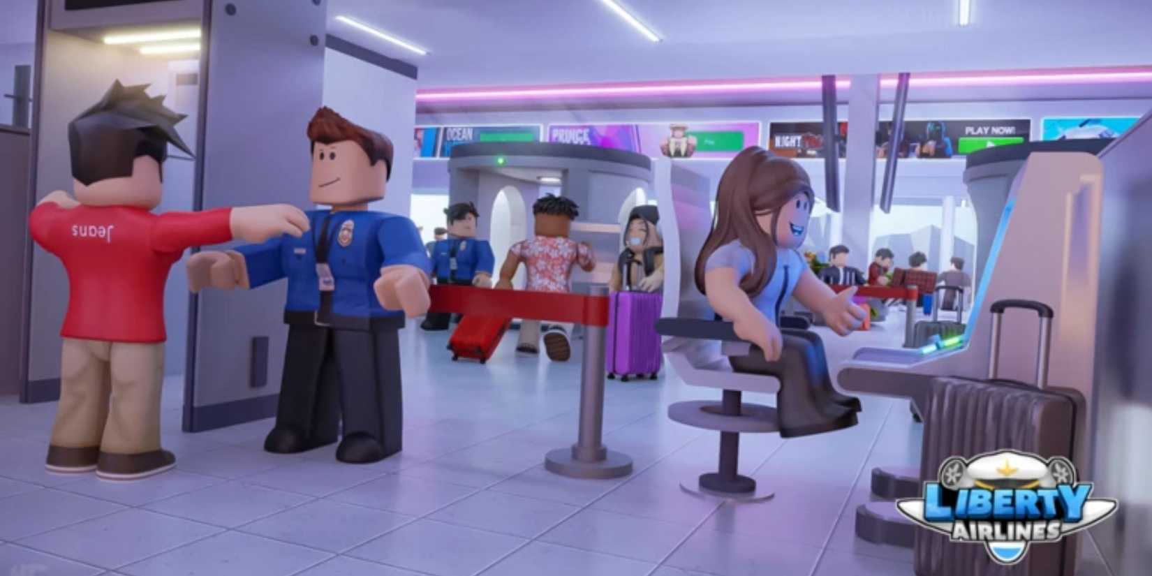 Liberty Airport Flight Simulator RP characters