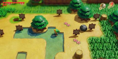 Signpost Maze from Links Awakening Switch