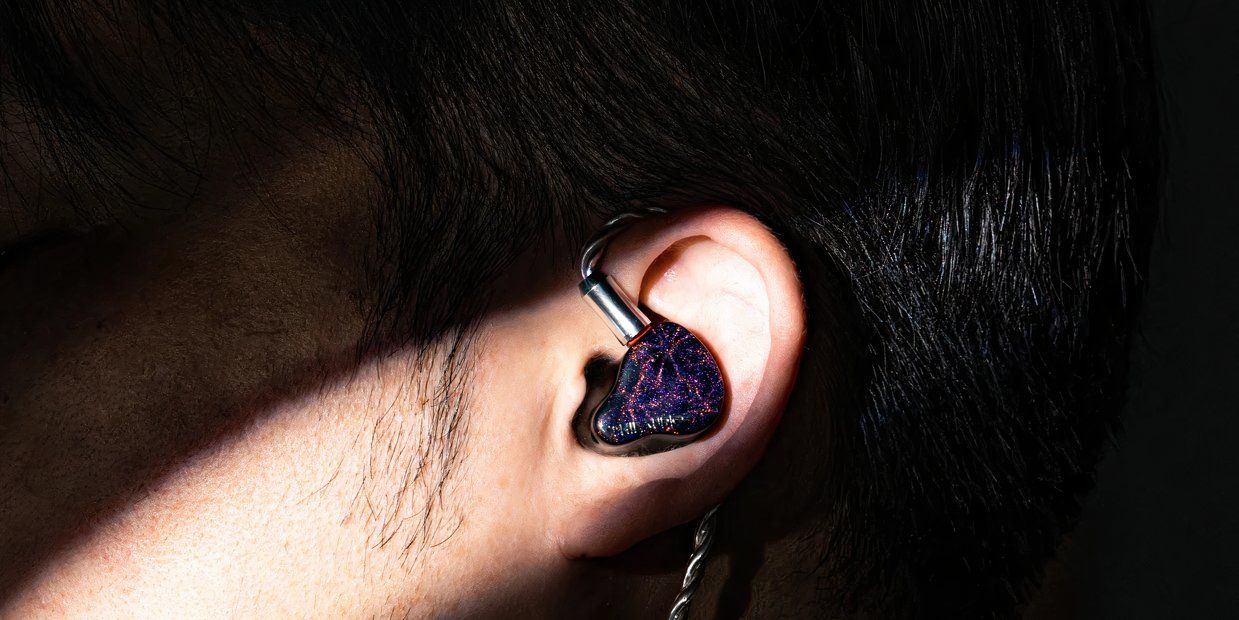 Linsoul IEM in a person’s ear