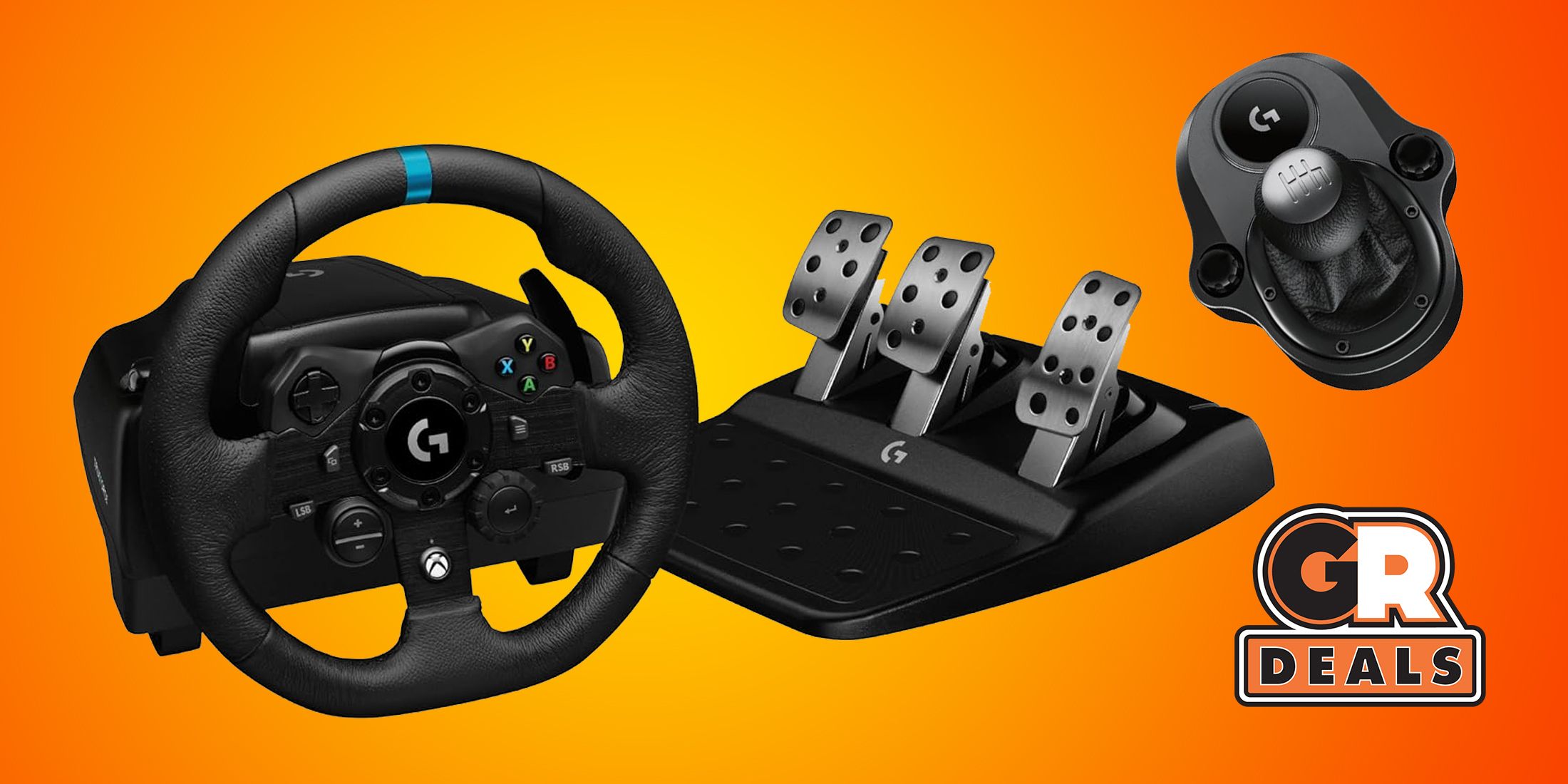 Save Over $50 on the Logitech Racing Wheel, Pedals, and Shifter Bundle