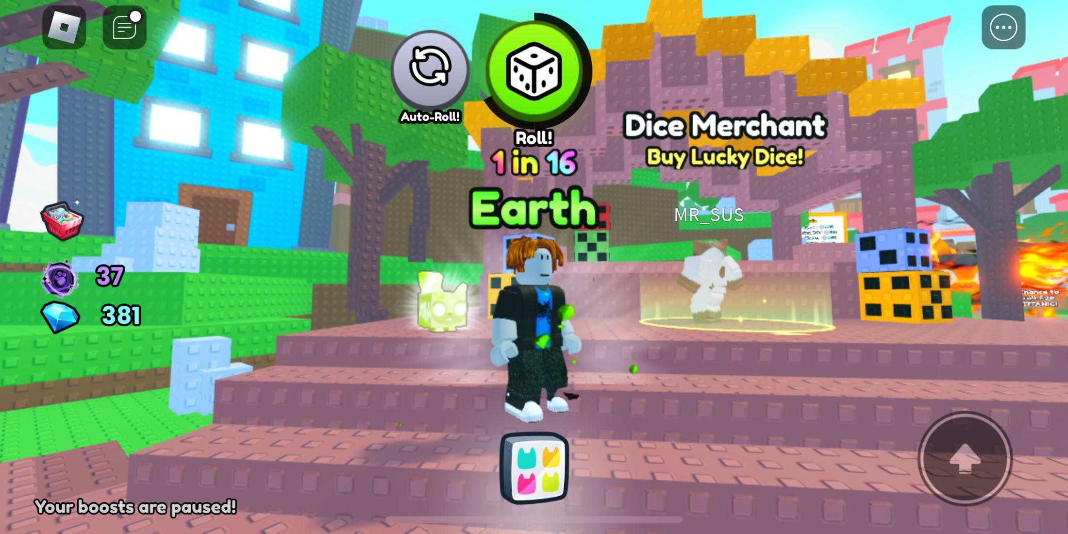 Lucky Dice Pet Sim 99