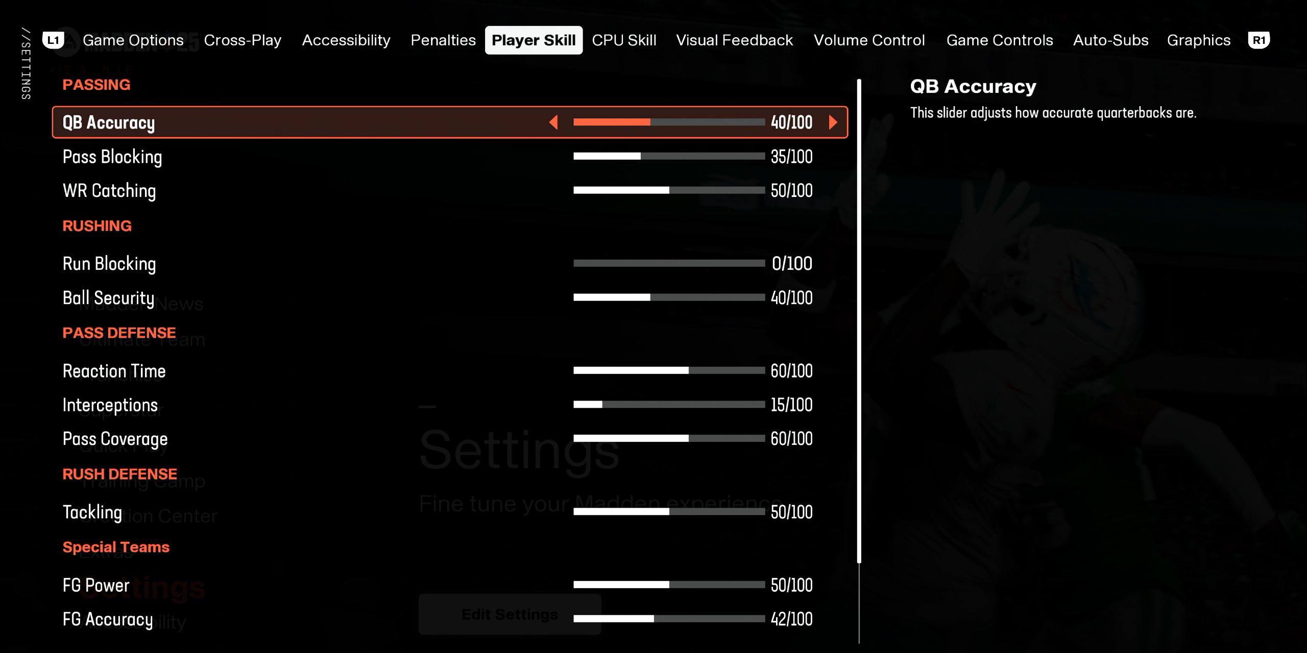 The Most Realistic Madden NFL 25 Slider Settings