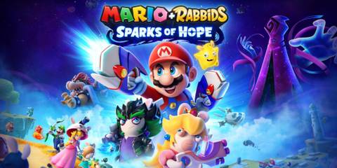 Mario + Rabbids Sparks of Hope title Bowser Luigi