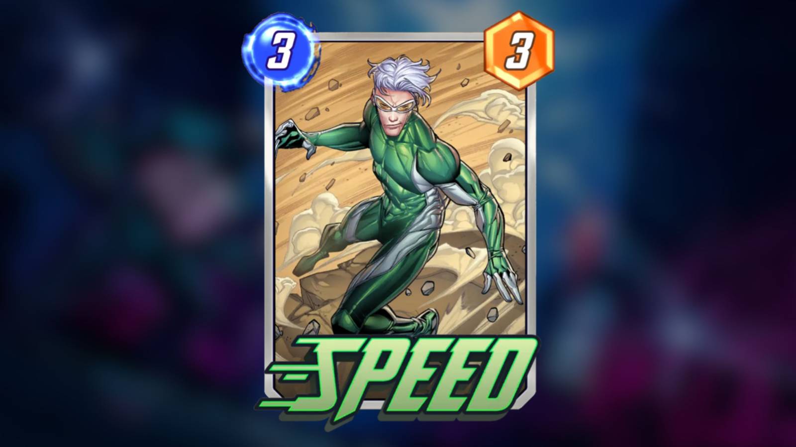 the base variant of speed in marvel snap.