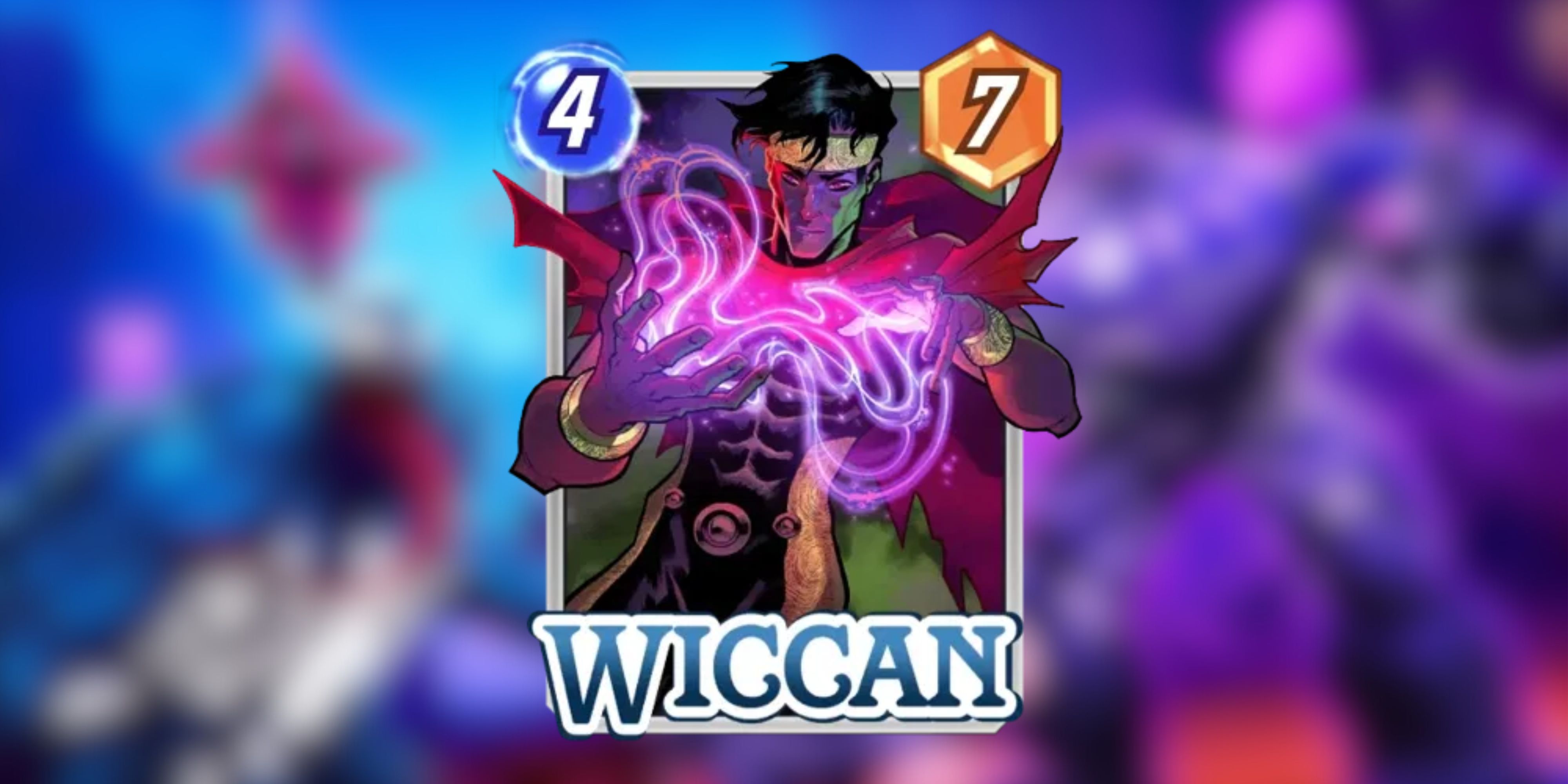 a variant of wiccan card in marvel snap.