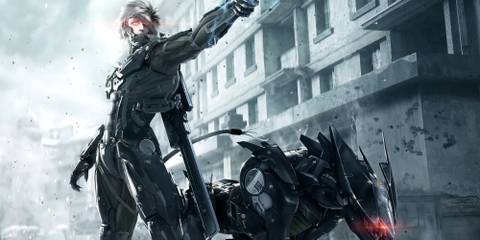 Raiden and Blade Wolf in Metal Gear Rising: Revengeance