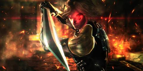 raiden holding his sword