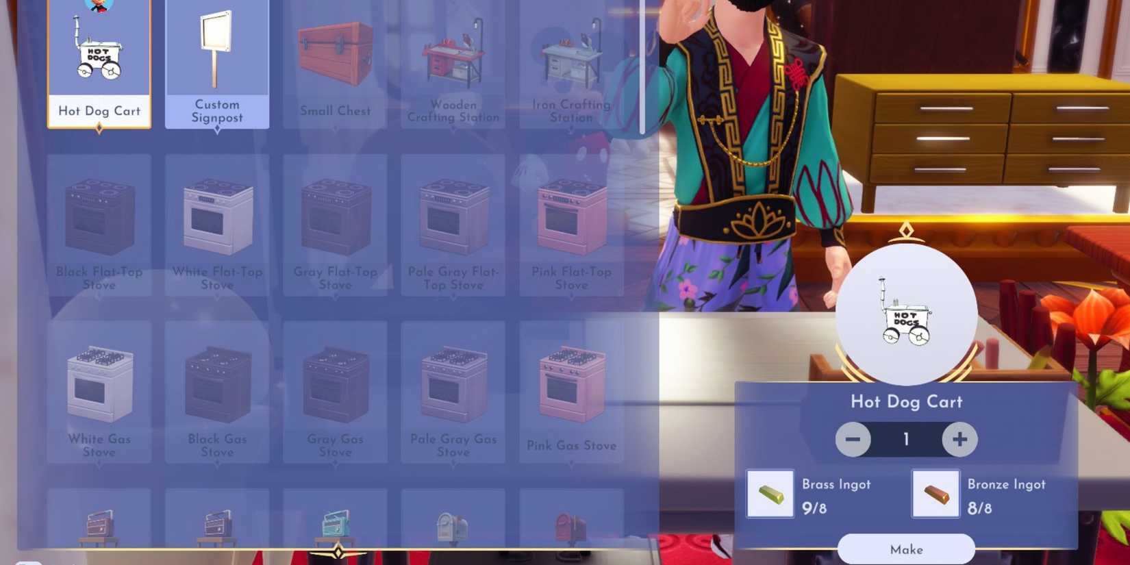 mickey's hot dog card recipe ddv