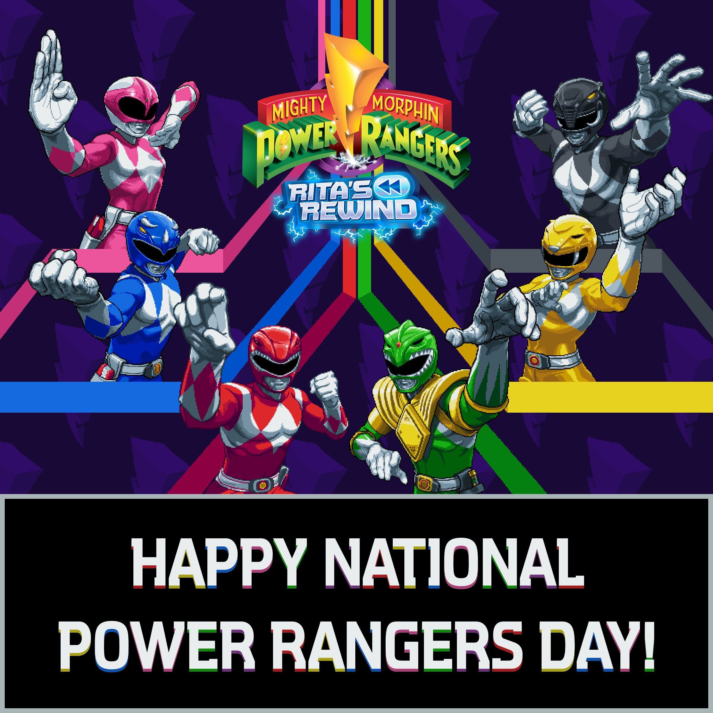 Mighty Morphin Power Rangers Rita's Rewind Green Ranger Power Rangers Day