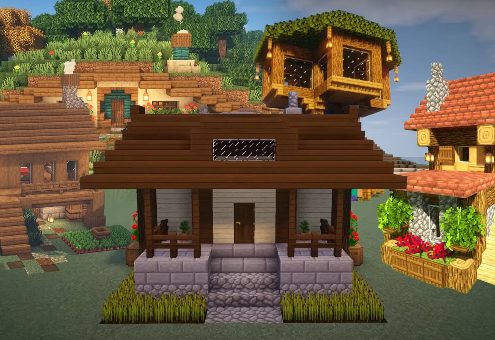 Cool House Plans For Minecraft House Design Ideas