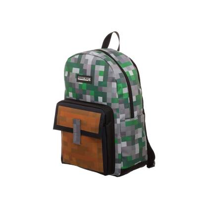 Minecraft Squares Allover Print Backpack