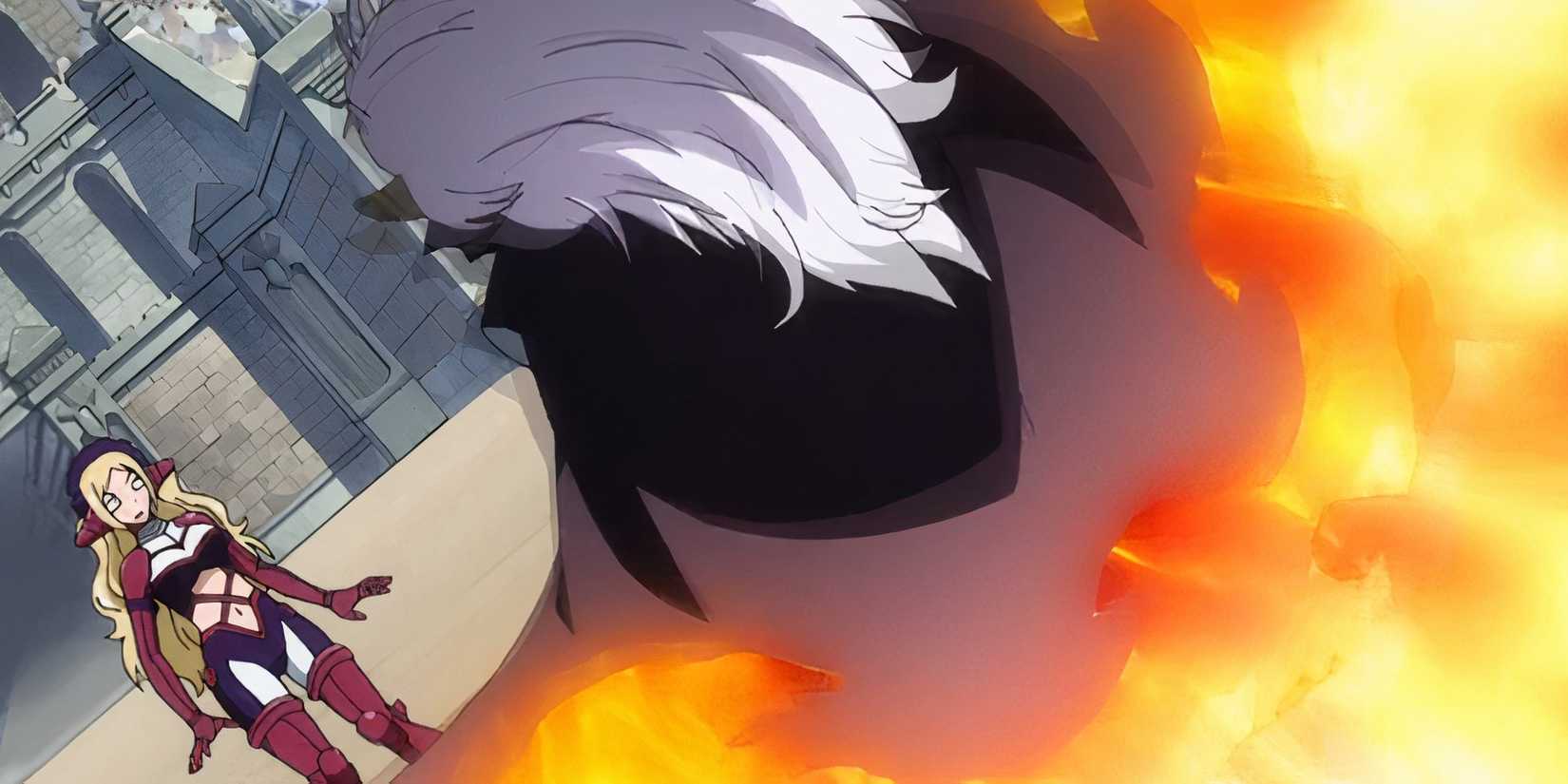 Mirajane using Sitri Inferno in Satan Soul Mode