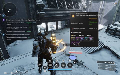 High Thermal Source Detected Zone Mission in The First Descendant.