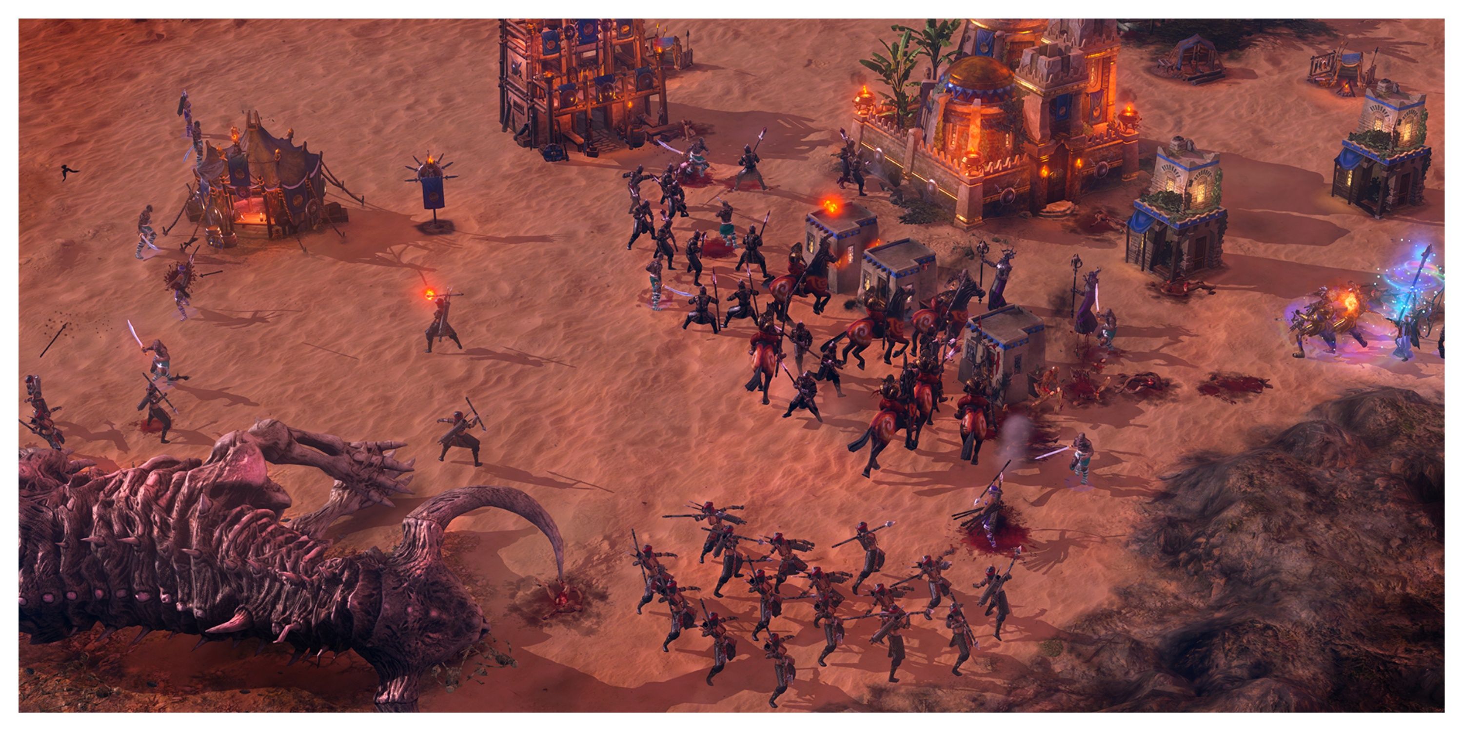 Conan Unconquered - Steam Screenshot (Battling In The Desert)