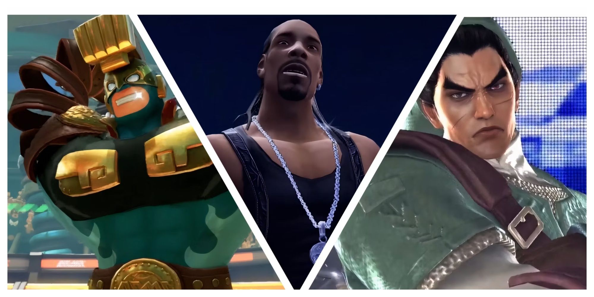 Max Brass, Kazuya, and Crow (Snoop Dog)