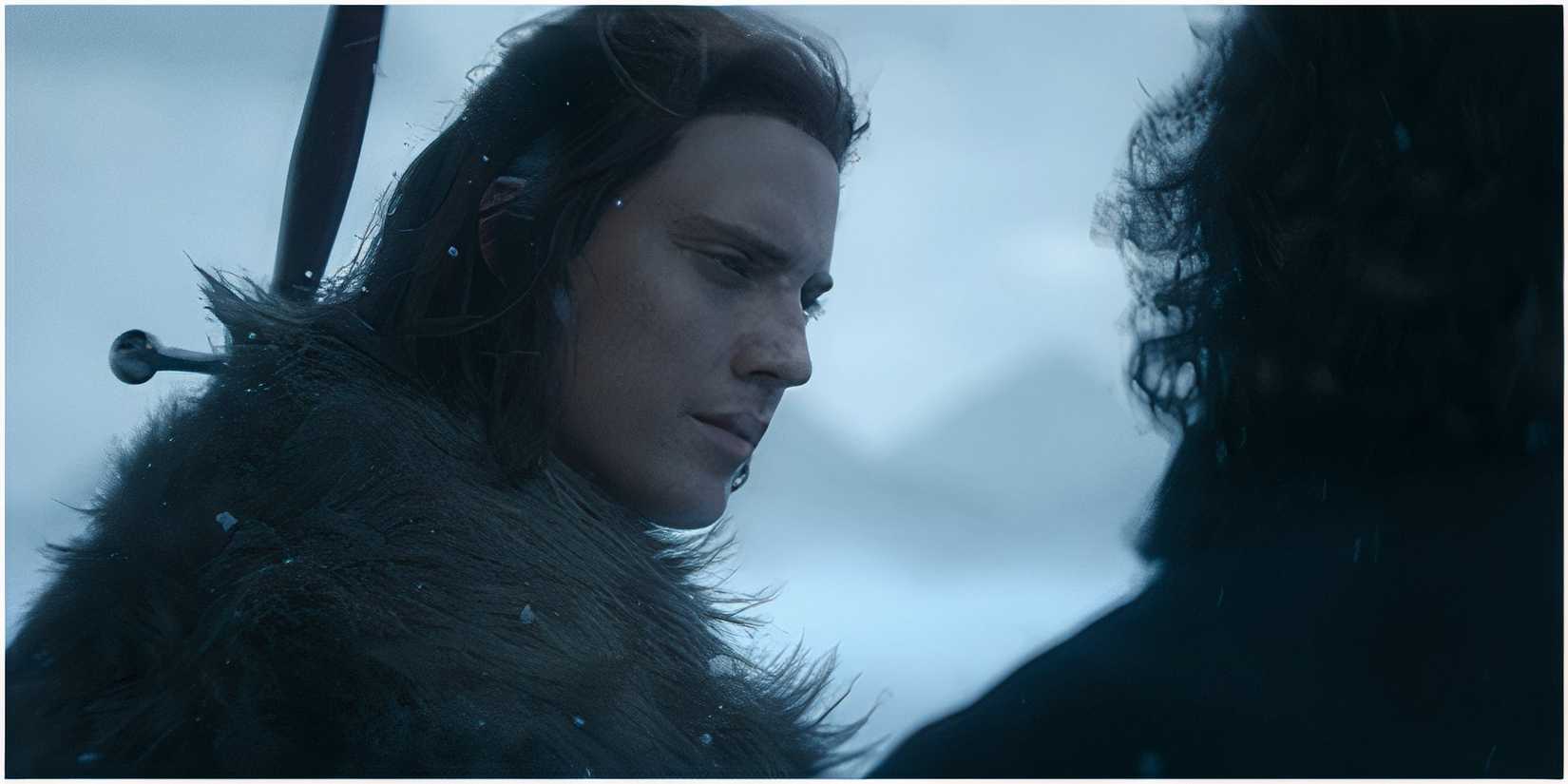 Cregan Stark and Jacaerys Velaryon in House of the Dragon.