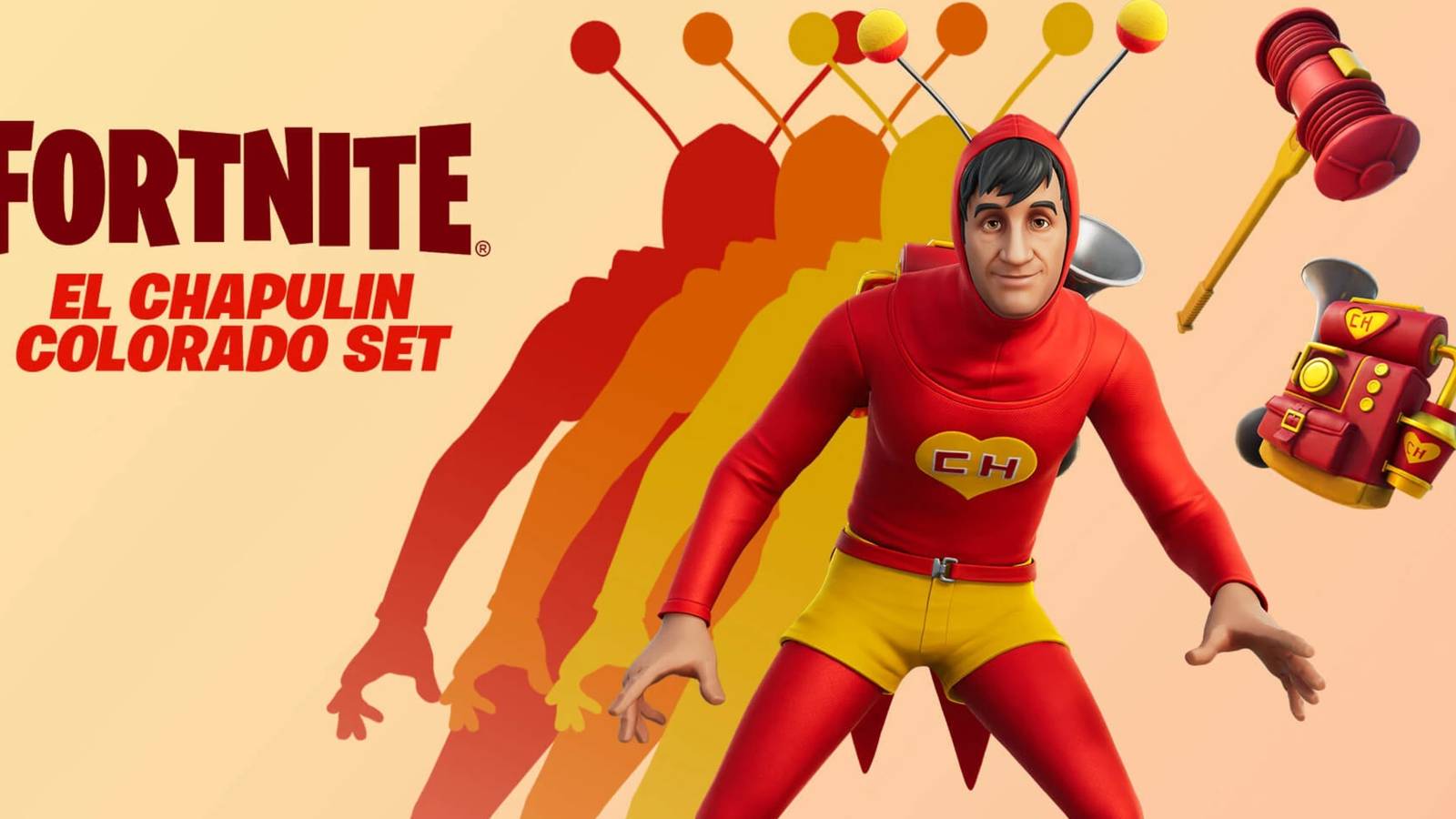 El Chapulin Colorado collab set