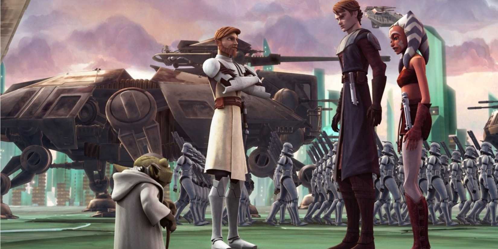 yoda, obi-wan, anakin, ahsoka
