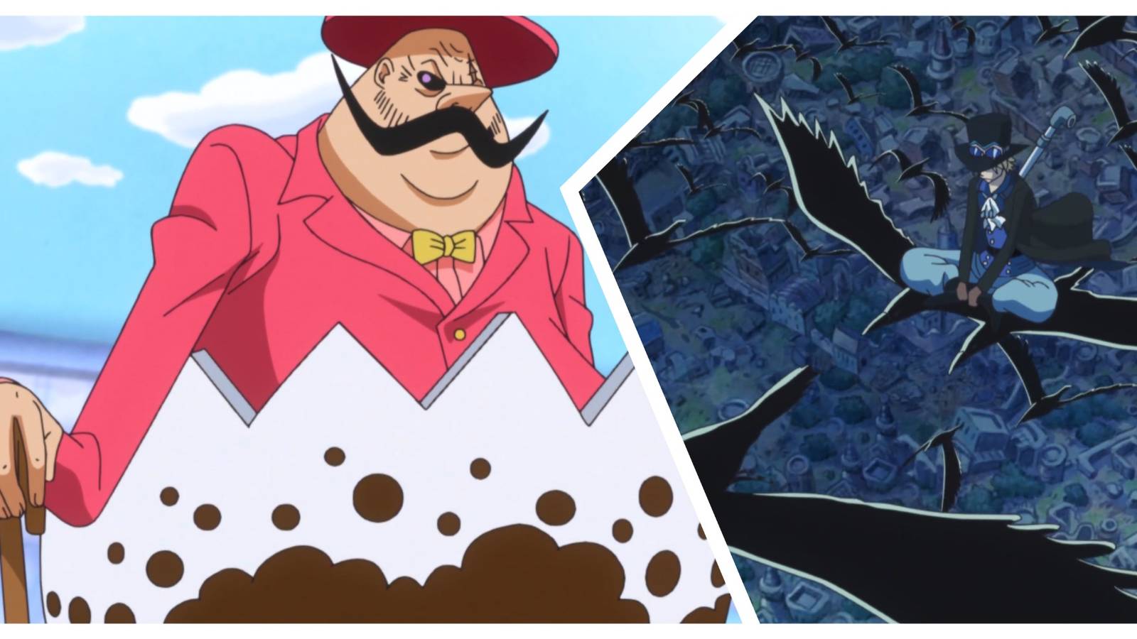 Tamago's egg and Karasu's crows, functions of two rule defying devil fruits