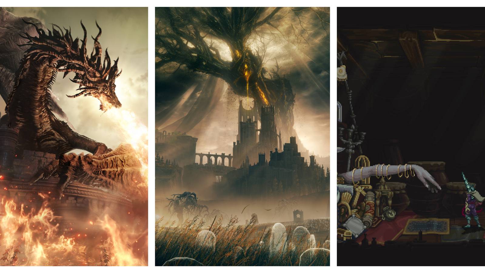 Dark Souls 3 Elden Ring DLC and Blasphemous 2