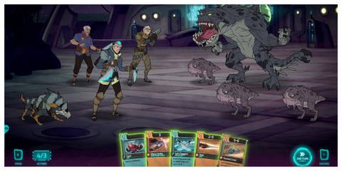 Griftlands - Steam Screenshot (A Combat Encounter)